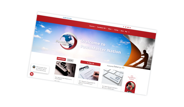 PawnMaster Nation, a resource hub for pawn brokers.
